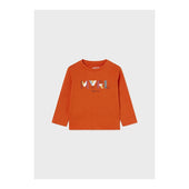 Mayoral Baby Boy Orange Long Sleeve T-shirt